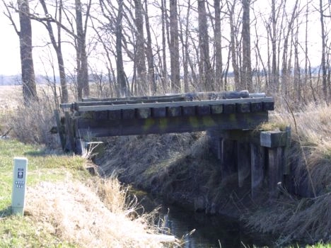 Railroad right-of-way neer Deerfield MI